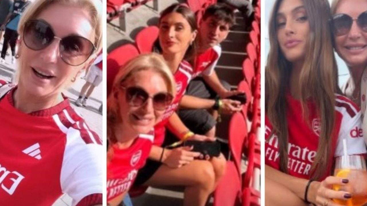 Yanina Latorre enjoys Champions League final in Budapest with family