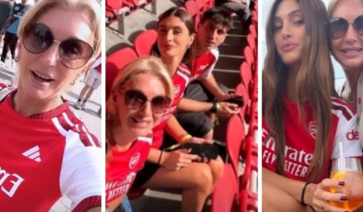 Yanina Latorre enjoys Champions League final in Budapest with family