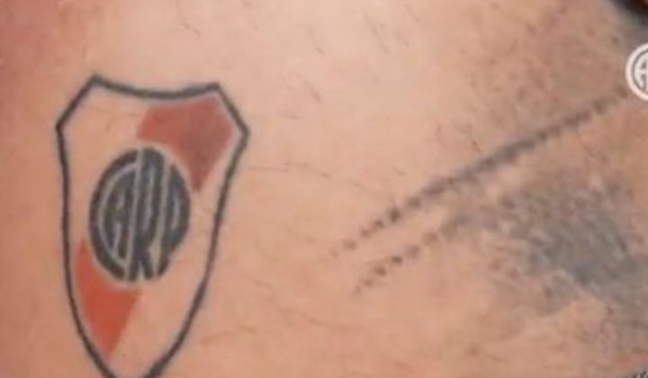 Nicolás Otamendi Reveals Hidden River Plate Tattoo Upon Joining Eduardo Coudet’s Staff