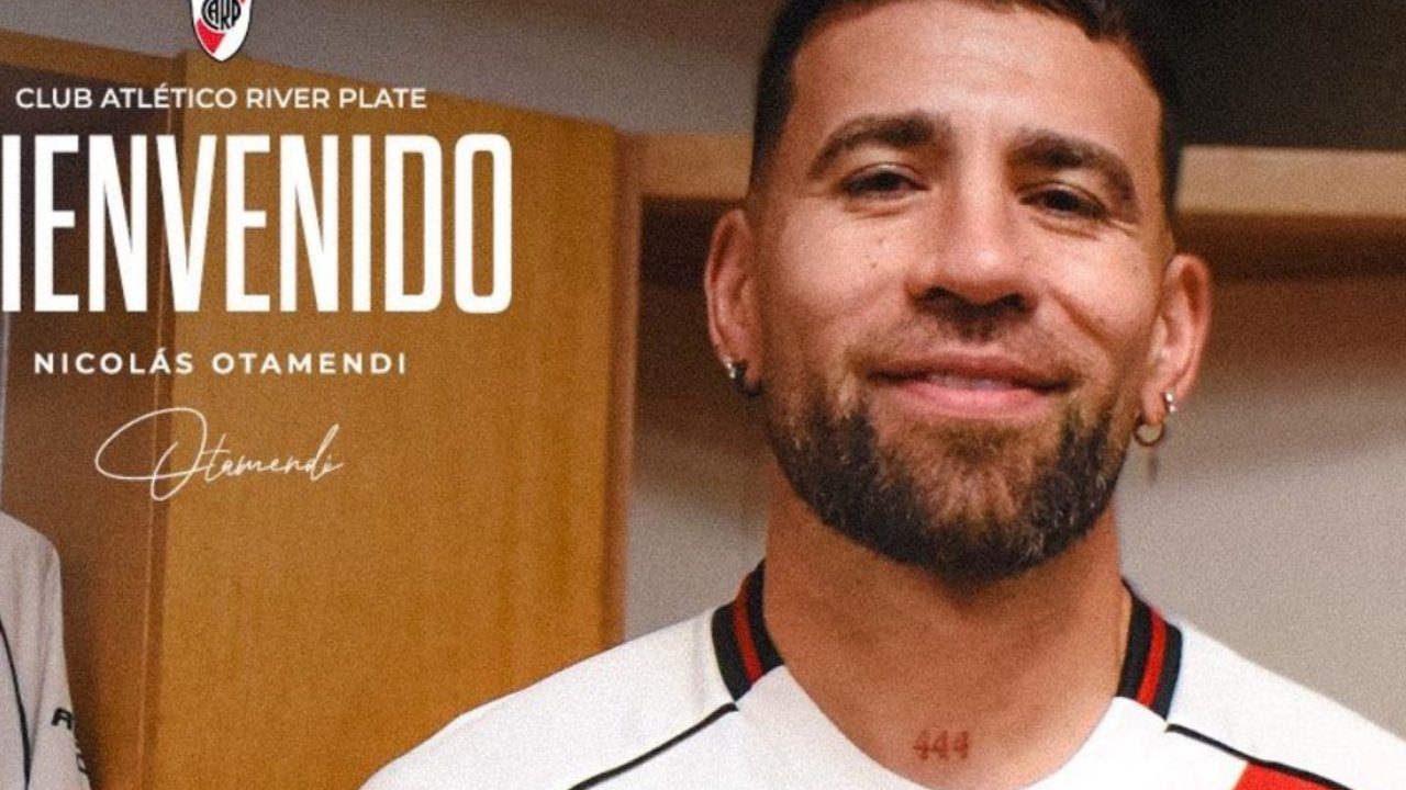 Nicolás Otamendi joins elite club of World Cup winners to play for River Plate