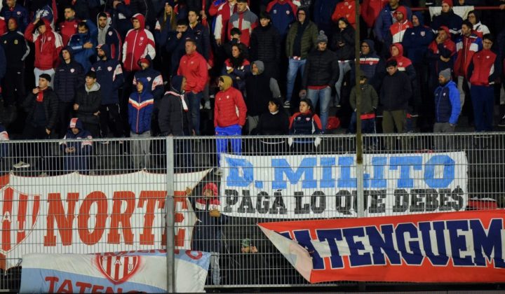 Unión Fans Protest Racing’s Alleged Debt to Diego Milito