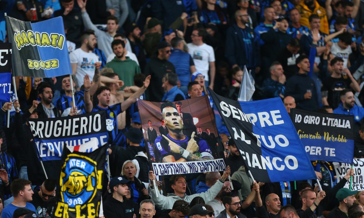 Inter Fans Mock Rival Milan Ahead of Coppa Italia Final
