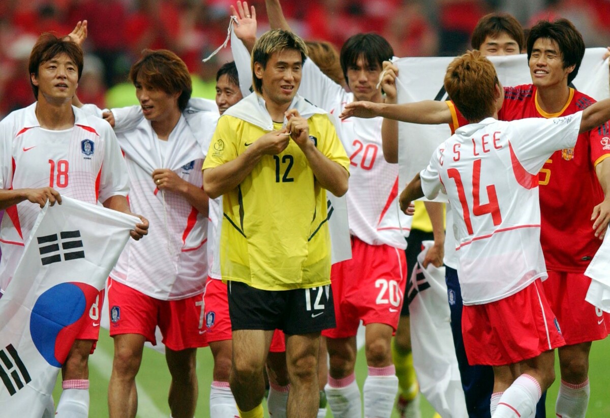 Stadium during the 2002 FIFA World Cup in South Korea and Japan.
