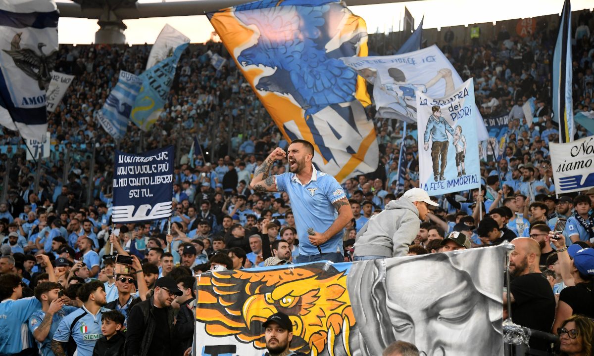 Lazio and Inter Fans Unveil Spectacular Tifos Ahead of Coppa Italia Final