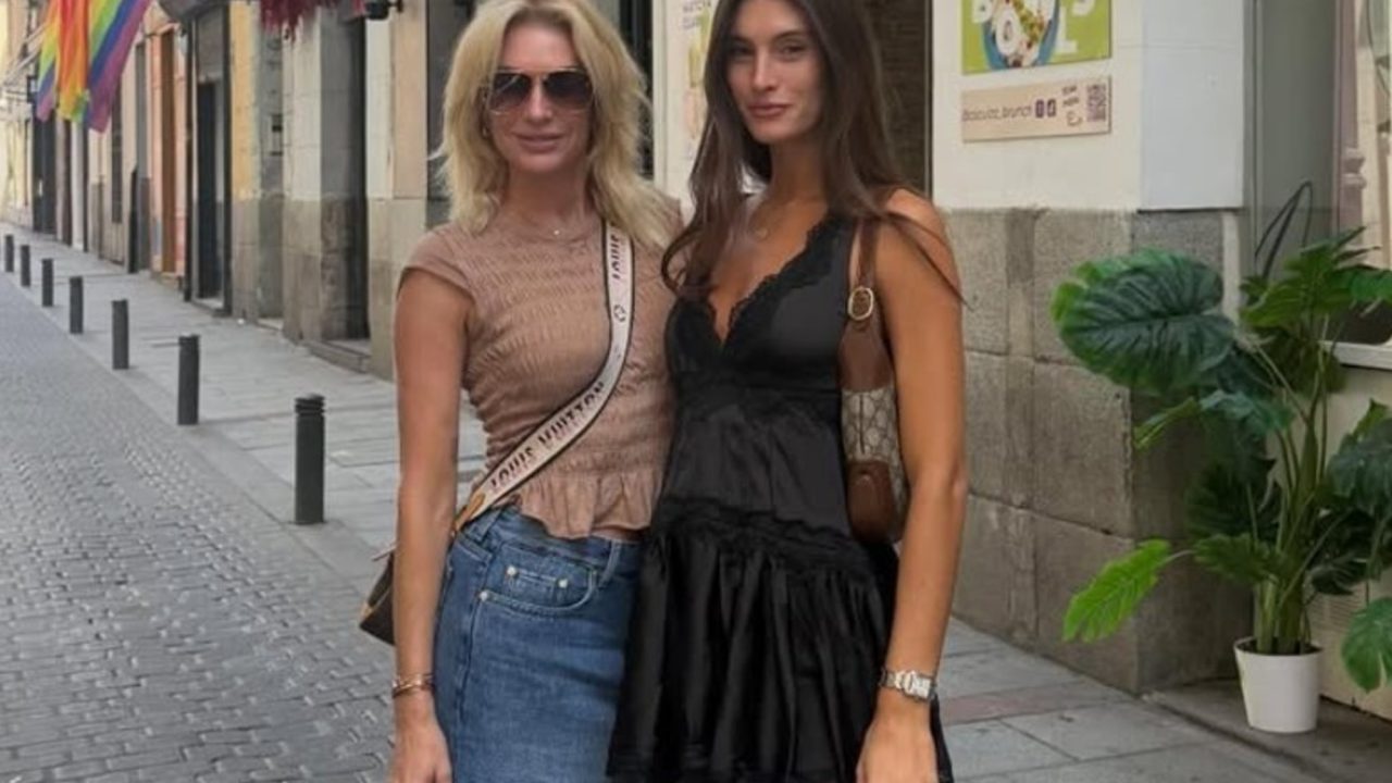Yanina Latorre and Daughter Lola Enjoy European Vacation in Madrid