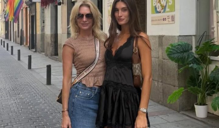 Yanina Latorre and Daughter Lola Enjoy European Vacation in Madrid