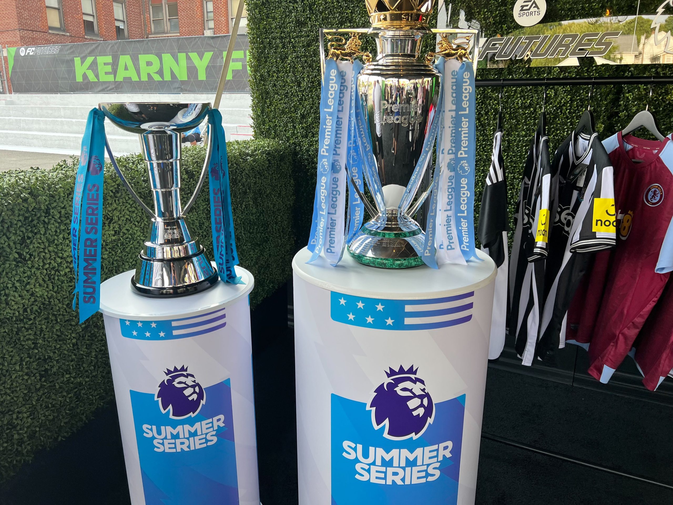 Premier League trophy