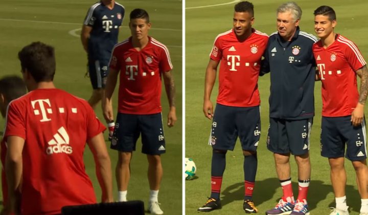 Ancelotti Reveals He Blocked James Rodriguez’s Manchester United Move