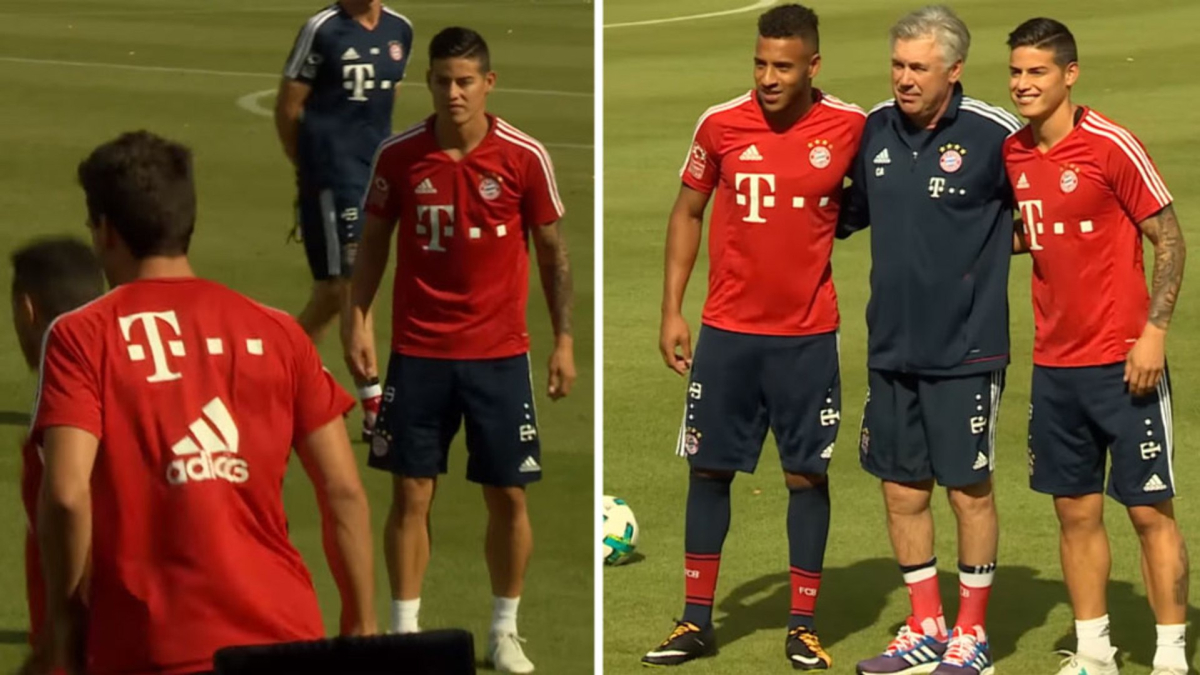 Ancelotti Reveals He Blocked James Rodriguez’s Manchester United Move
