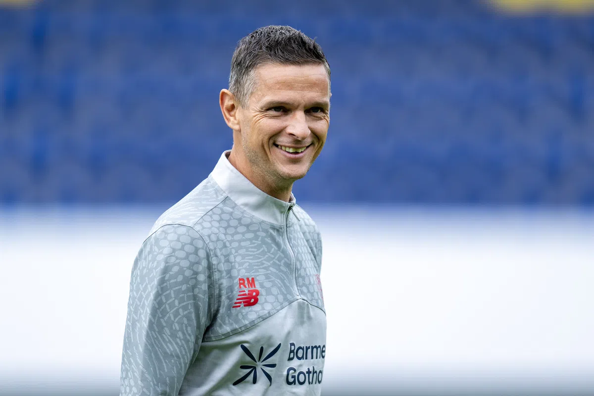 Rogier Meijer, the newly appointed head coach of Sparta Rotterdam FC, looking determined.