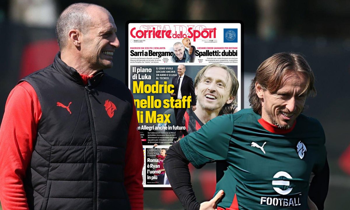 Modric’s AC Milan Future Hinges on Allegri’s Stay and Champions League Qualification