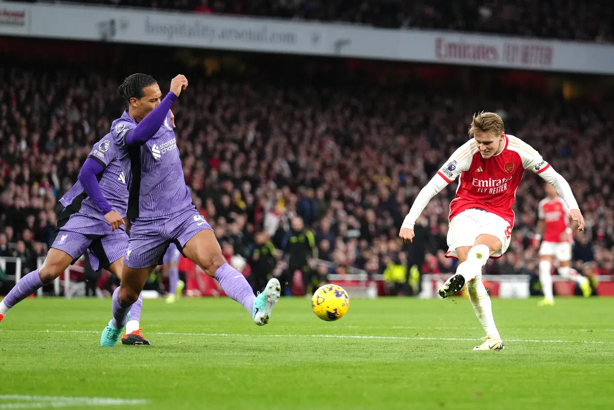 William Saliba in action for Arsenal, a defender targeted for his potential impact.