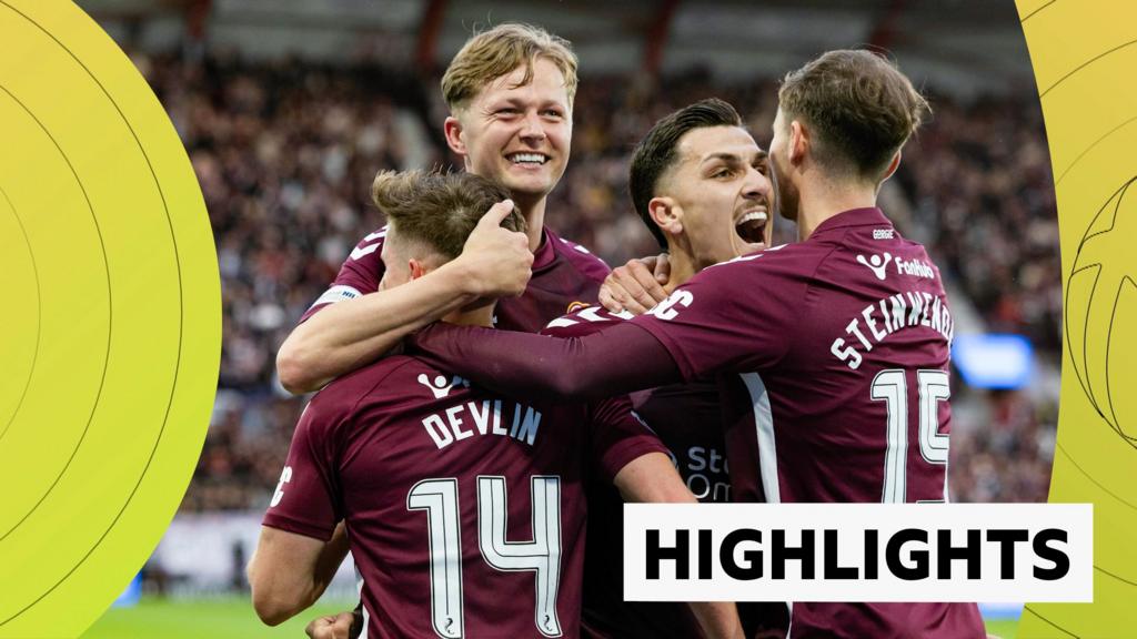 Hearts Beat Falkirk 3-0, Set Up Scottish Premiership Title Decider Against Celtic