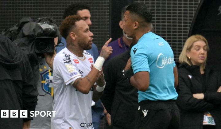 Neymar in Furious On-Pitch Row After Apparent Wrong World Cup Squad Substitution