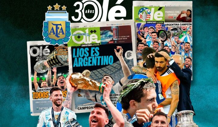 Olé Celebrates 30 Years of Covering Argentina’s National Team: From France ’98 to Qatar Glory