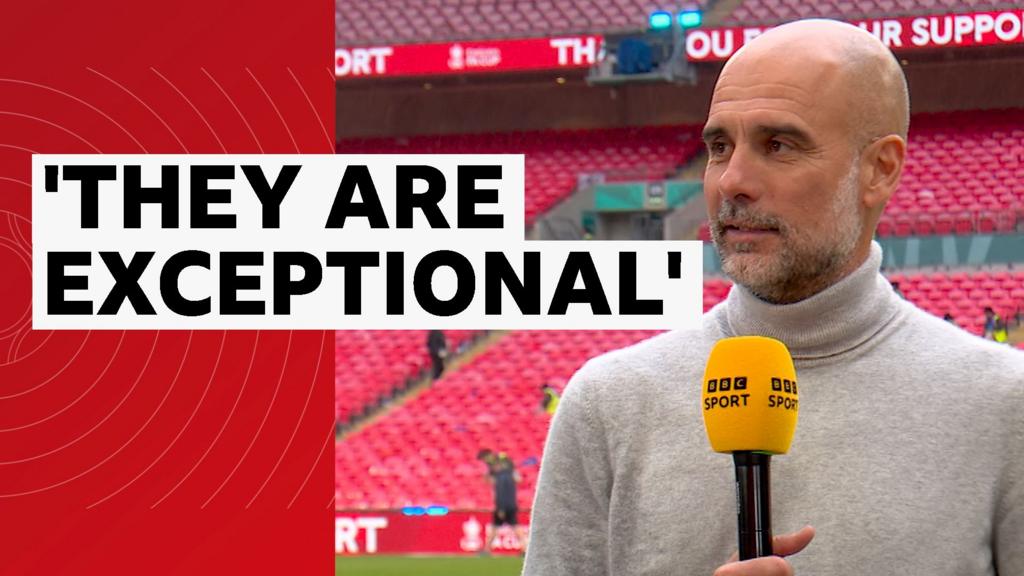 Guardiola Pays Tribute to Departing Silva and Stones After FA Cup Final Win