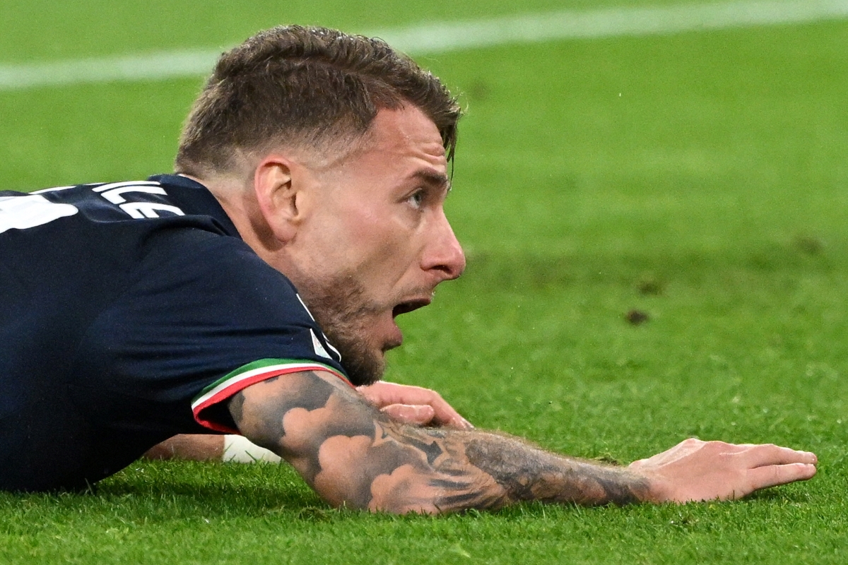 Ciro Immobile in action for Paris FC