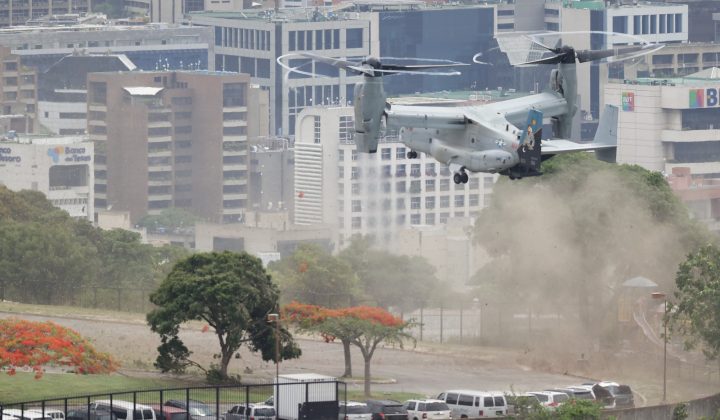 US Military Helicopter Drill in Caracas Signals Strategic Shift, Analysts Say