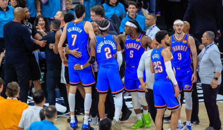 Thunder’s Bench Erupts for 68 Points in Playoff Victory