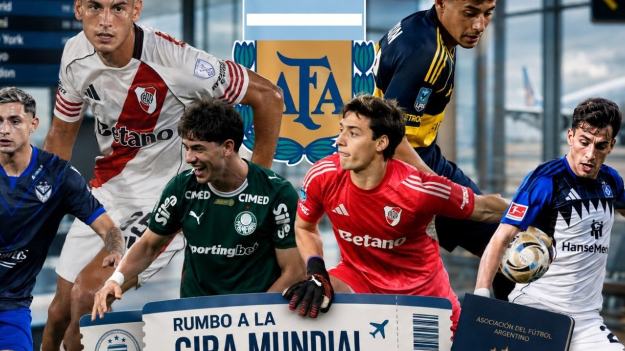 Seis Jóvenes Talentos Se Unen a la Selección Argentina para la Gira Mundialista