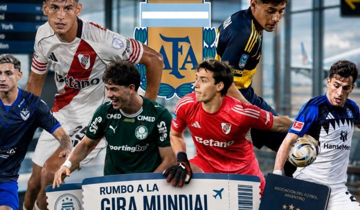 Seis Jóvenes Talentos Se Unen a la Selección Argentina para la Gira Mundialista