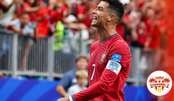 Cristiano Ronaldo Honored as Player of the Day After Brace Against Uzbekistan