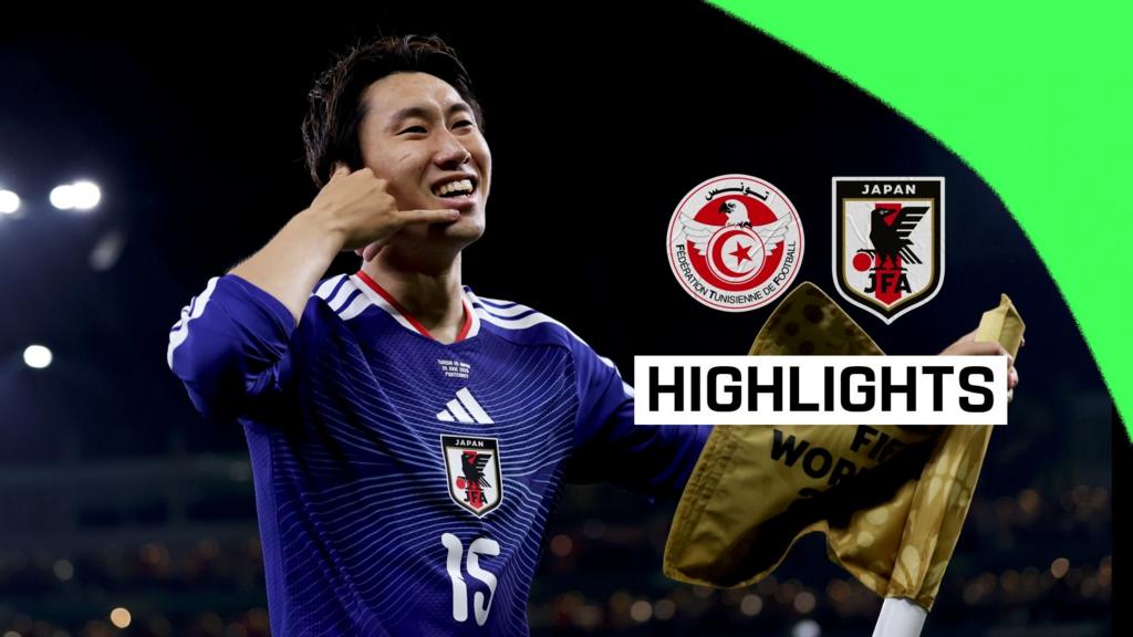 Japan Cruises Past Tunisia 4-0 to Advance in World Cup