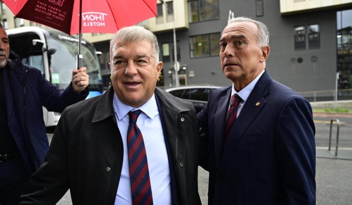 Barcelona Presidents Laporta and Yuste Attend Handball Final Four in Cologne