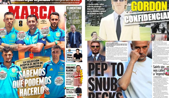Portadas del 2 de junio de 2026: España acepta el reto, Pep rechaza a Beckham