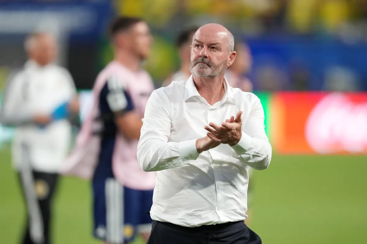 Steve Clarke, manager of the Scotland national football team.