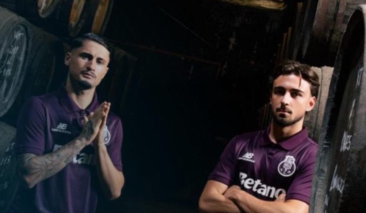 FC Porto Unveils New Away Kit Inspired by Port Wine