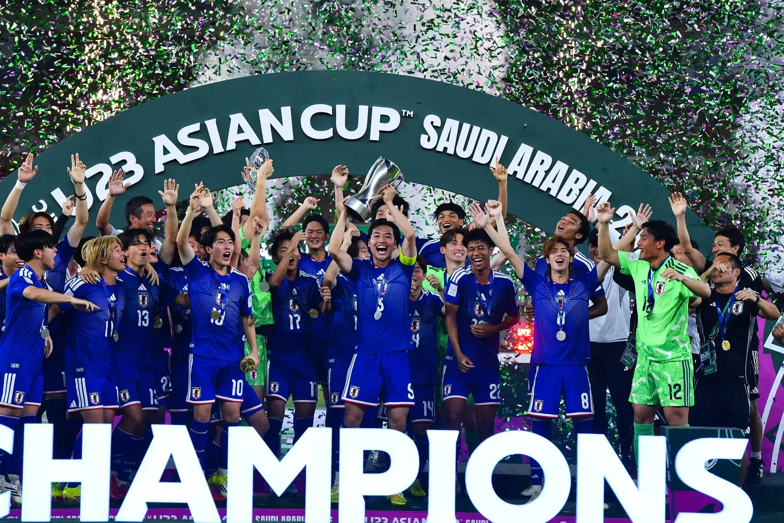 The trophy for the AFC U23 Asian Cup Saudi Arabia 2026™
