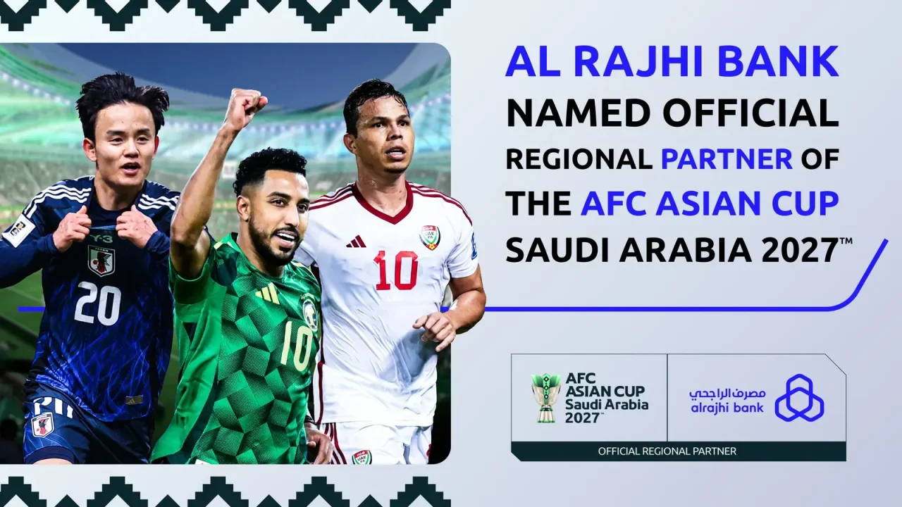 Alrajhi Bank Becomes Official Regional Partner for AFC Asian Cup Saudi Arabia 2027™