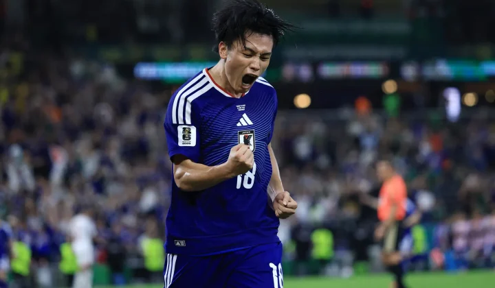 Ayase Ueda Confident Ahead of Sweden Clash After World Cup Brace