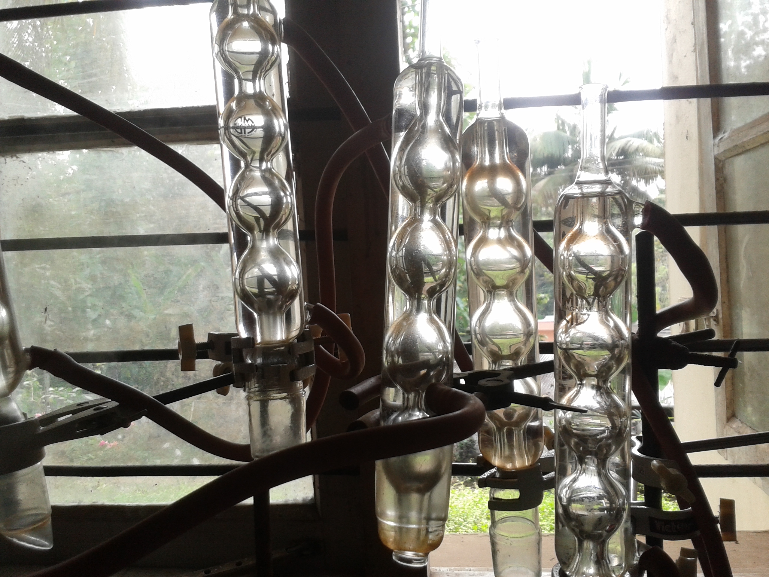 Laboratorium voor chemische synthese