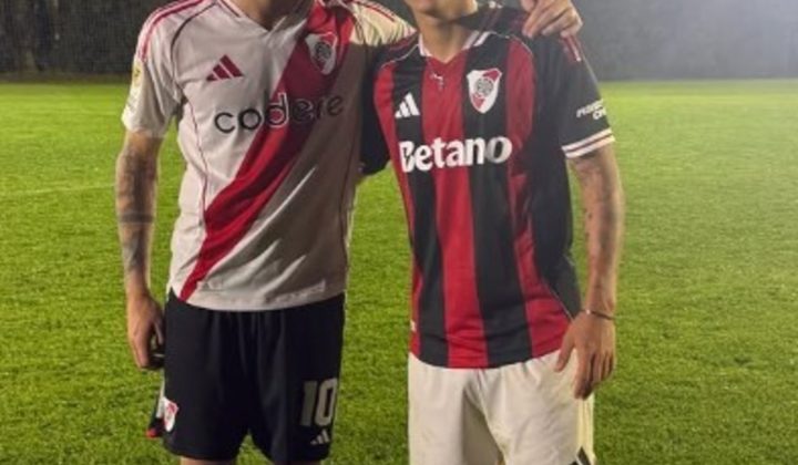 Mastantuono and Echeverri Spotted in River Plate Jerseys Amidst Transfer Speculation