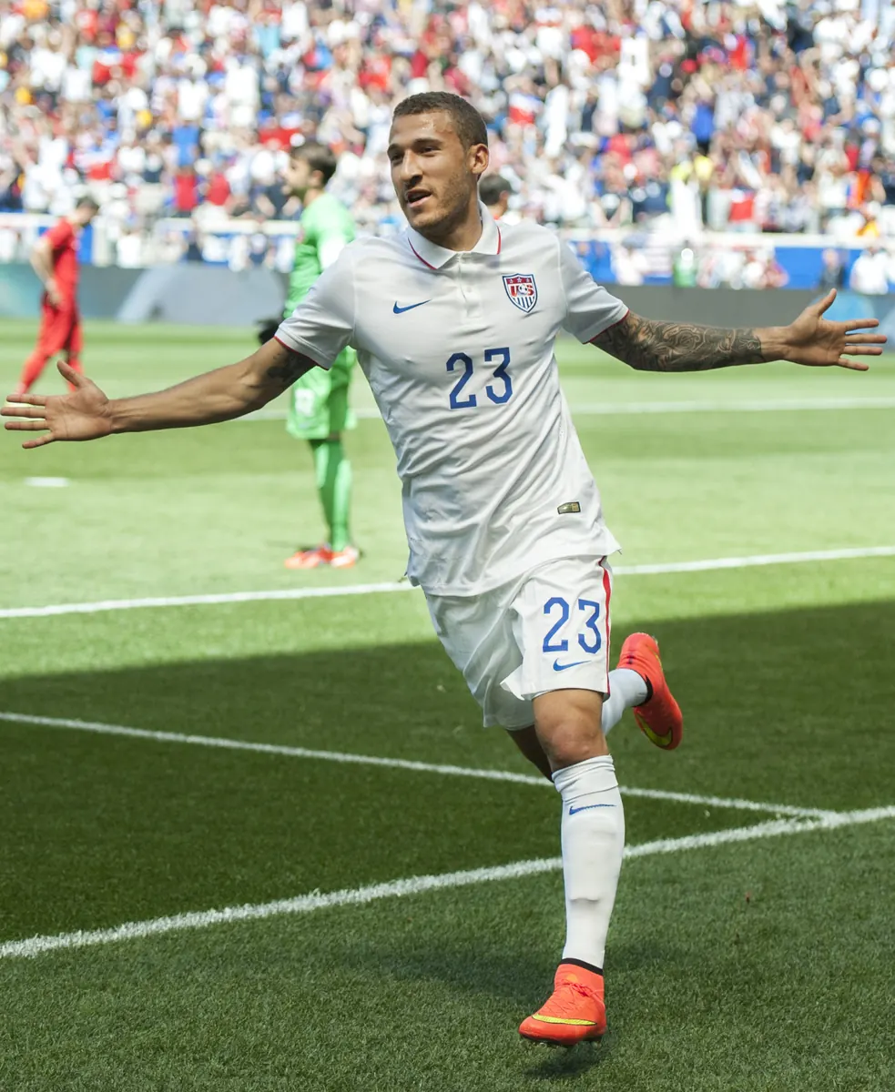 Brazilian players celebrate a goal during the FIFA World Cup 2026 match against Haiti.