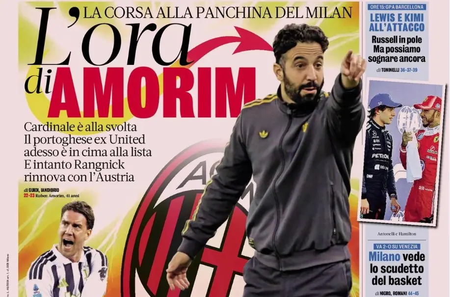 Milan Eye Amorim Amid Coaching Carousel, Juventus Eyes Vlahovic Future