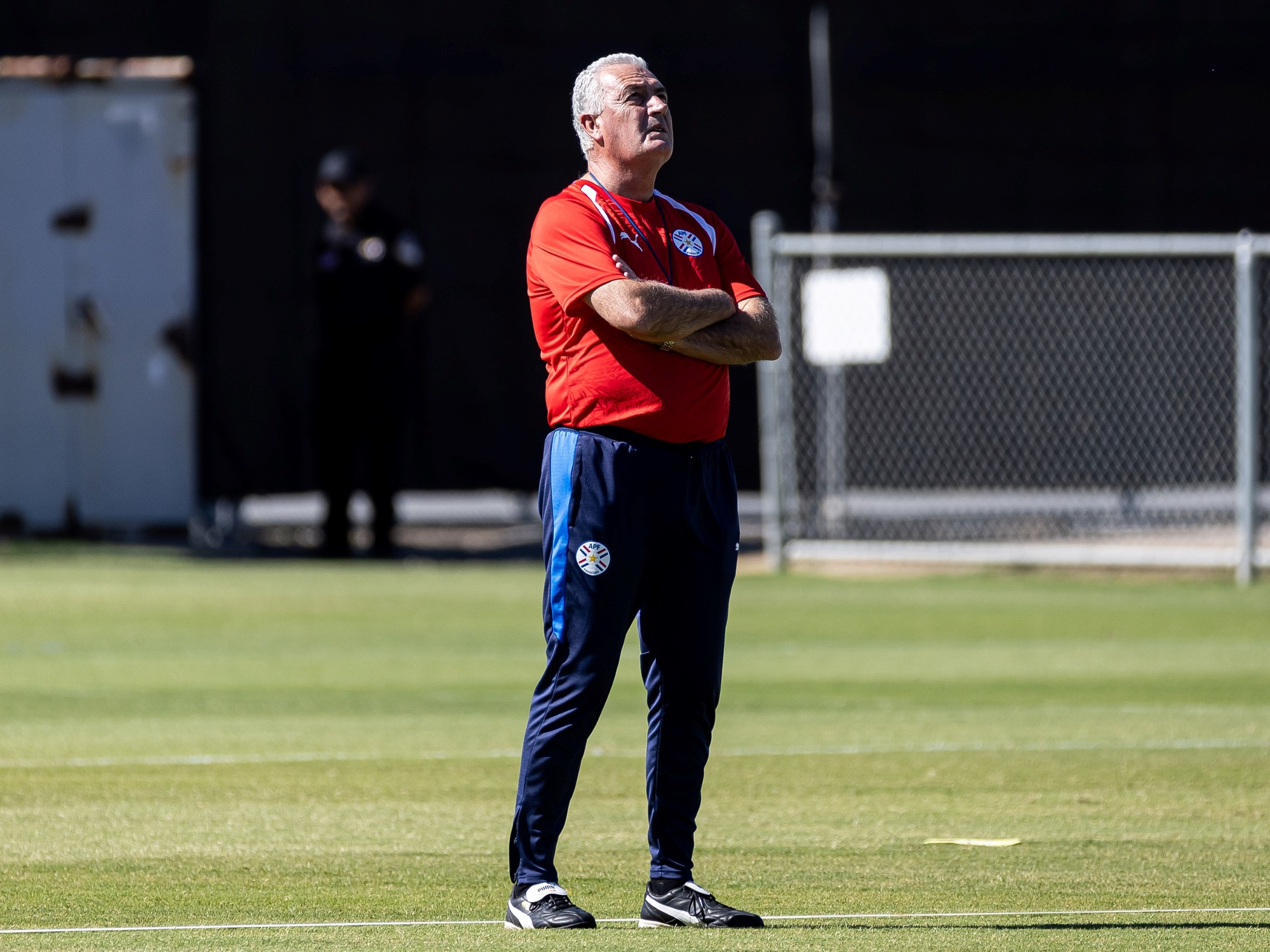 A wide shot of the SoFi Stadium in Los Angeles, set to host the opening match of the 2026 FIFA World Cup between USA and Paraguay.