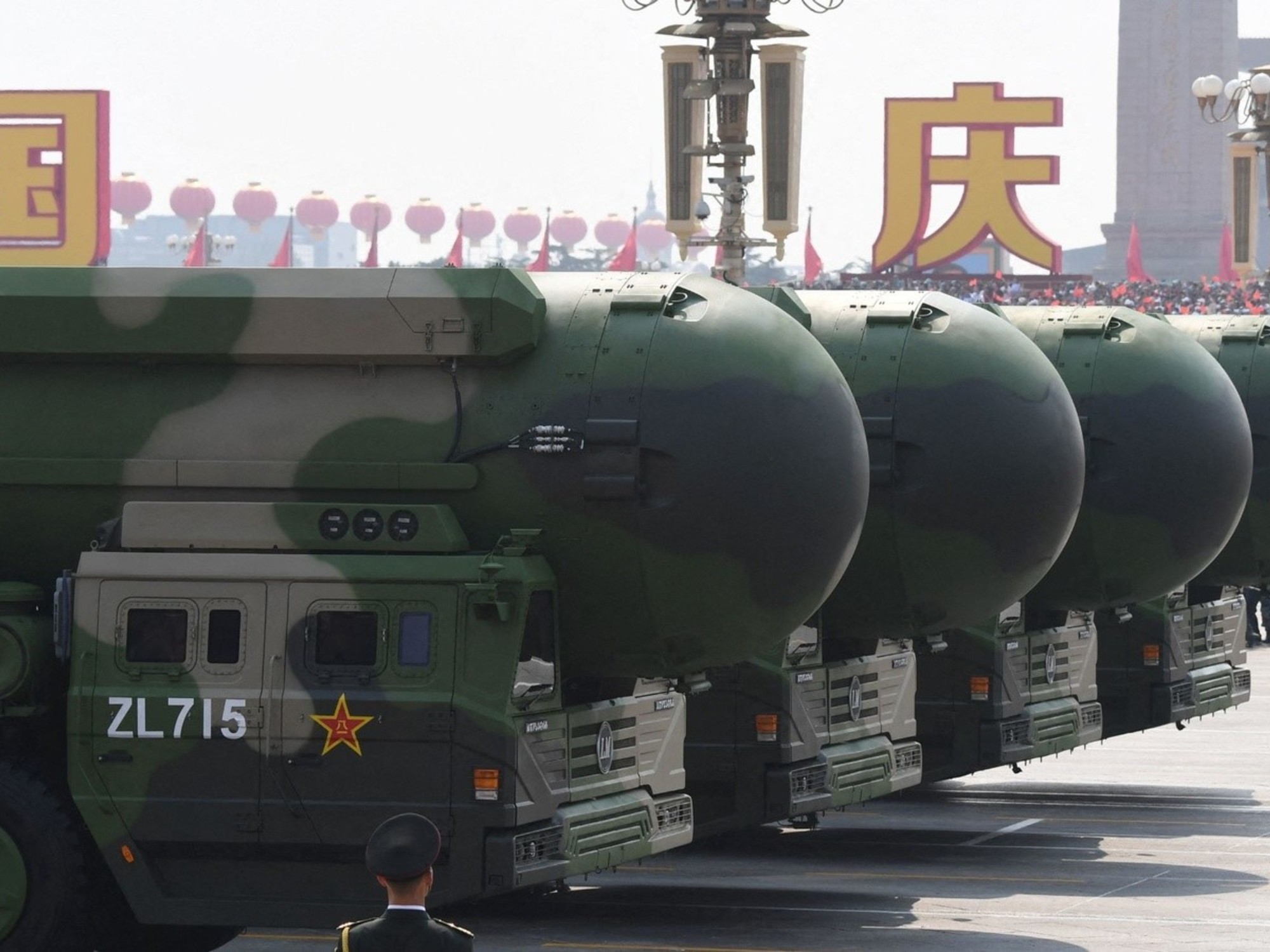 A representation of China's advanced missile technology.