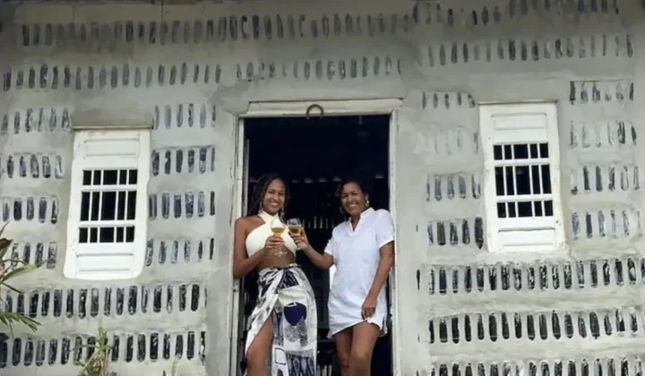 Mother and Daughter Build Seven-Room House Using 8,000 Recycled Glass Bottles