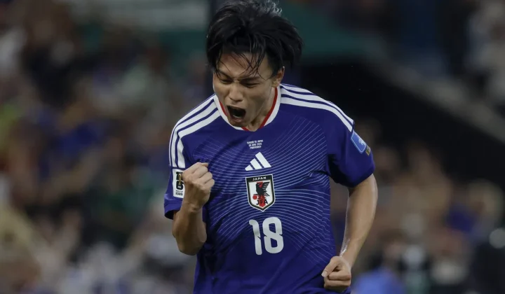 Ayase Ueda Shines on World Stage with Stellar Performance for Japan