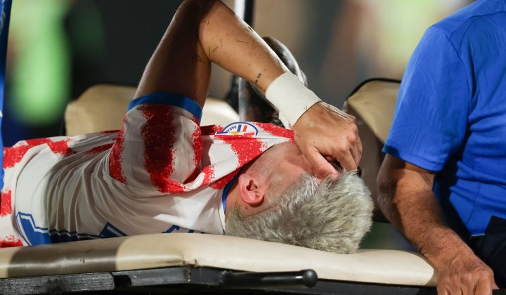Julio Enciso Leaves Paraguay Match on Stretcher in Tears After Injury