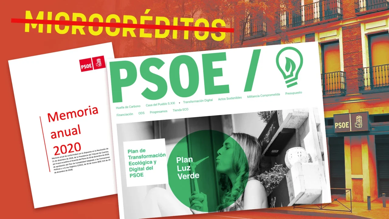 PSOE’s Economic Reports Omit Micro-Loans Under Investigation for Illegal Financing