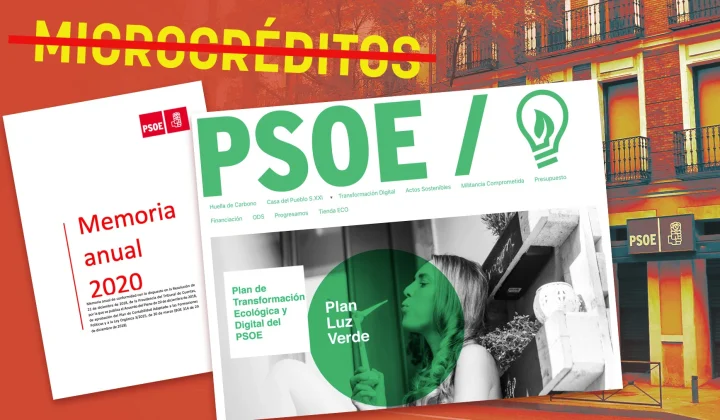 PSOE’s Economic Reports Omit Micro-Loans Under Investigation for Illegal Financing