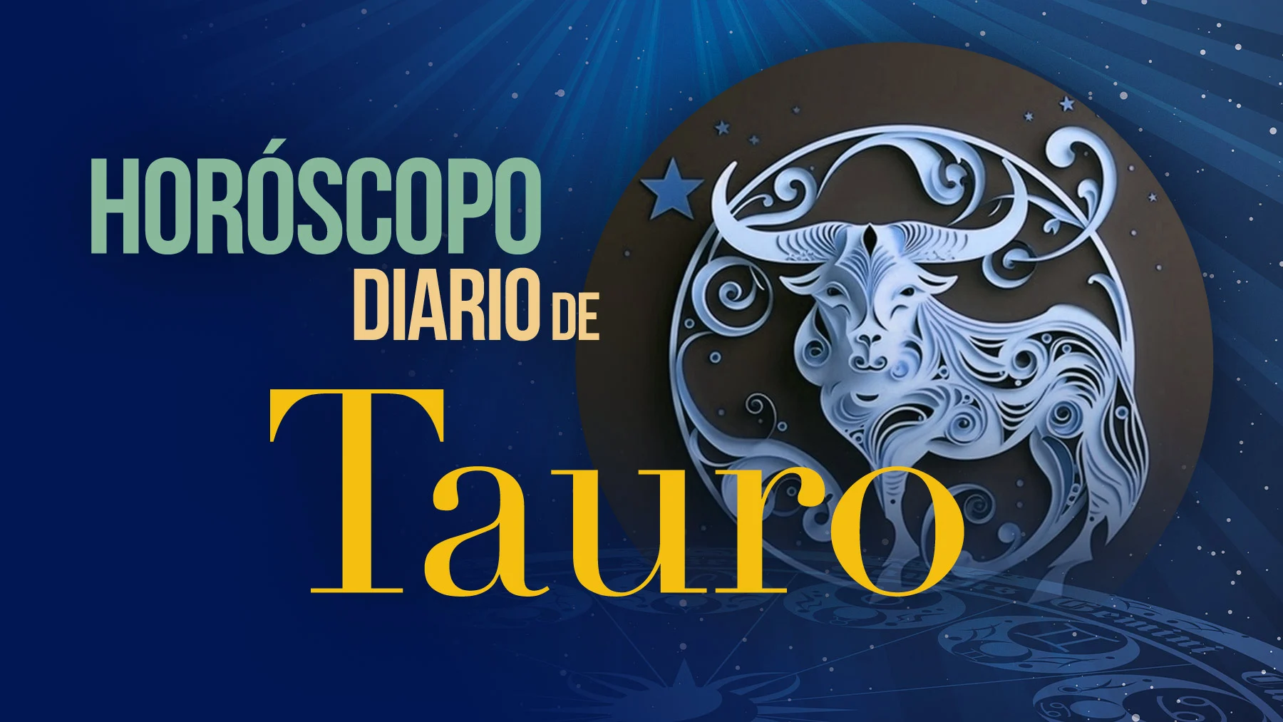 Representación visual del horóscopo de Tauro para el 8 de junio de 2026