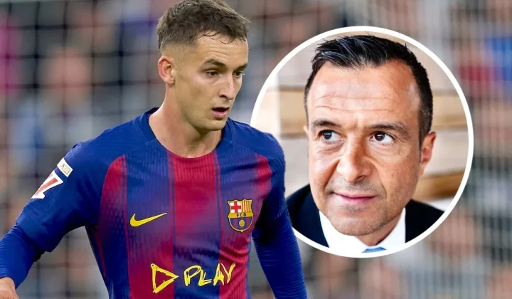 Mendes Pursues Barcelona Midfielder Casadó for AC Milan Move