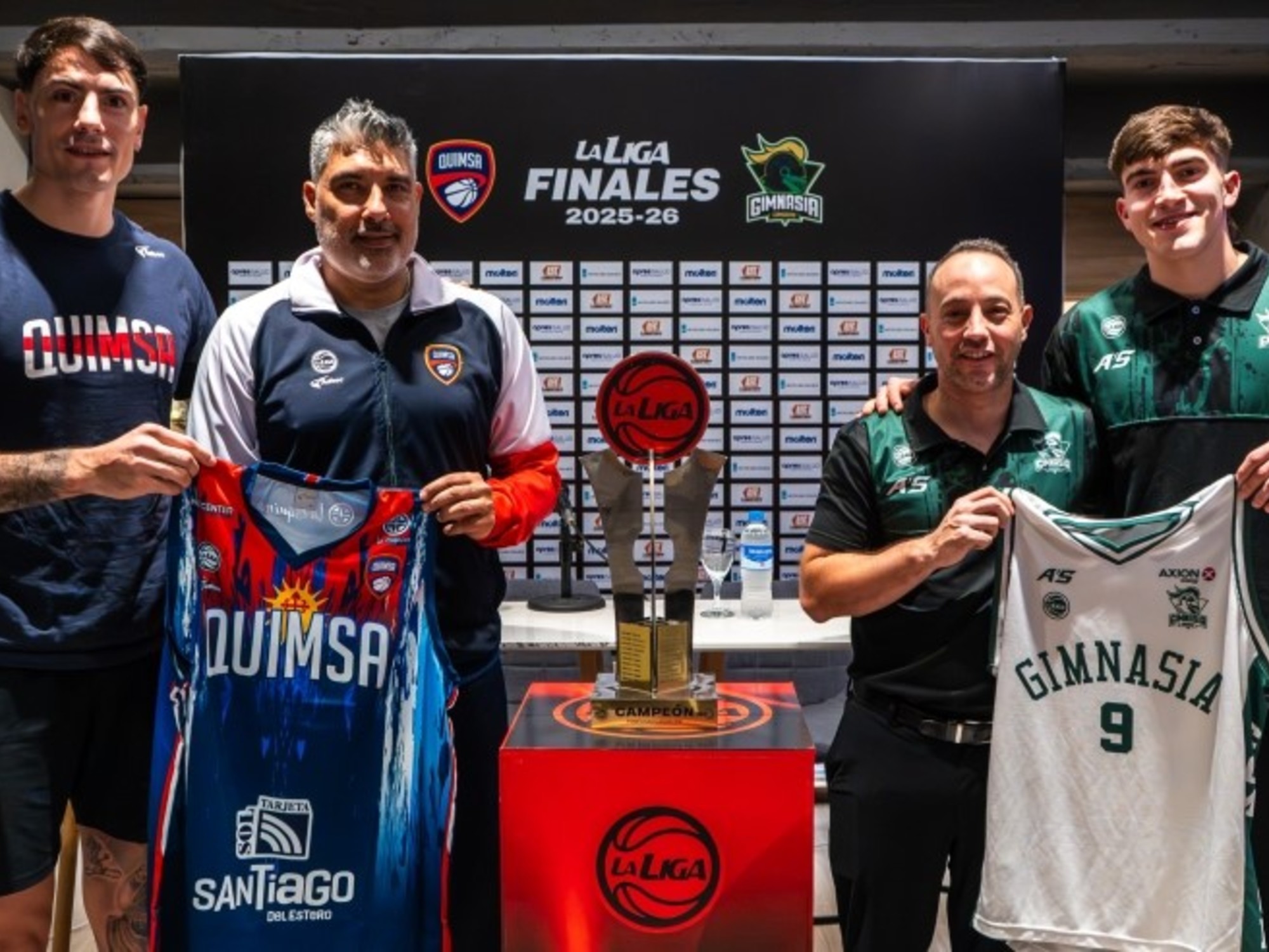 Presentación oficial de las finales de la Liga Nacional de Baloncesto en Santiago del Estero