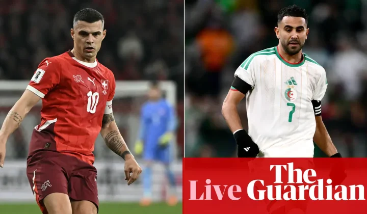 Johan Manzambi Shines as Switzerland Faces Algeria in World Cup Knockout Stage