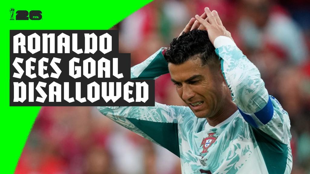 Cristiano Ronaldo’s Equaliser Disallowed in Tense World Cup Encounter